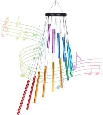 Produktbild von windspiele für draußen, 72cm Memorial Windspiele mit Haken