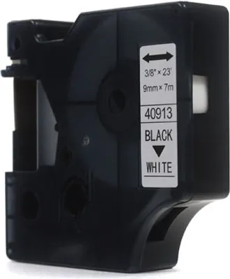 Zdjęcie produktu dla JetWorld Dymo D1 Czarny na Białym 9mm x 7m LM100 LM100Plus LM100Series