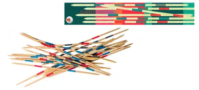 Produktbild von Egmont Toys Holz-Mikado 76,5x13x3,5 cm