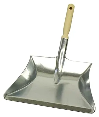 Produktbild von Kehrschaufel aus verzinktem Metall, 42,5 cm