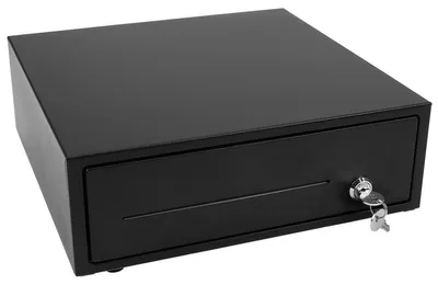 Produktbild von Olympia Kassenlade XSD 308 Plus, schwarz, mit kugelgelagerter Teleskopschiene