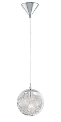 Zdjęcie produktu dla EGLO Luberio, Elastyczny montaż, Aluminium, Chrom, Przezroczysty, Aluminium, Chrom, Przezroczysty, Aluminium, Szkło, Stal, Aluminium, Szkło, Wewnętrzna