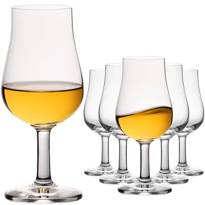 Produktbild von IMPERIAL Nosing Glas 6er Set – Tasting Glas für Whisky & Brandy – 120ml Crystalline Glas Whiskeyglas Spülmaschinenfest