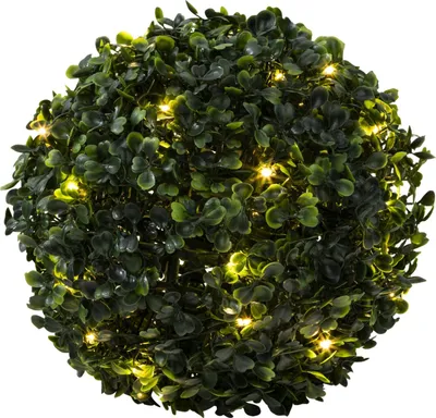 Zdjęcie produktu dla HI Kula bukszpanowa z diodą LED średnica 25 cm