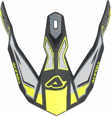 Image de Visière ACERBIS noire/jaune fluo/grise pour casque LINEAR