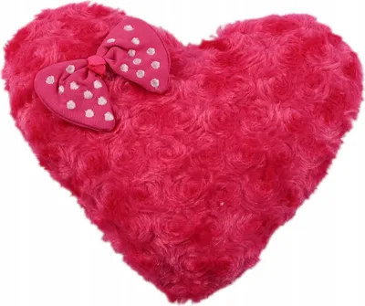Produktbild von Rosa Herz Kissen Dekokissen Weich & Komfortabel - Ideale Geschenkidee für Valentinstag & Deko