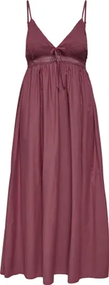 Produktbild von ONLBRIAR STRAP LONG DRESS WVN Earth Red S