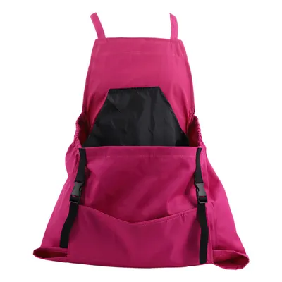 Produktbild von Gartenschürze mit Taschen, Verstellbare Wasserdichte Arbeitsschürze, Rosa
