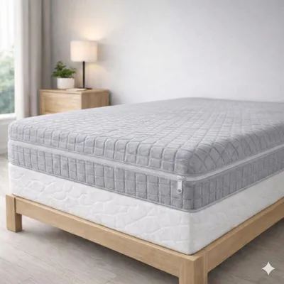 Produktbild von Matratzenbezug 160 cm, milbendicht, mit Reißverschluss, waschbar, für Schlafzimmer