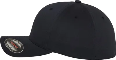 Produktbild von Urban Classics Flexfit Wooly Combed Cap Herren Basecap Einfarbig, Größe: S/M; Farbe: Dark Navy