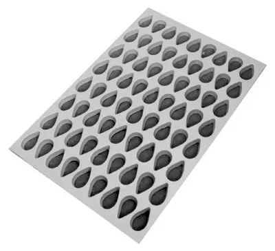 Obrázek produktu pro Podložka na vykrajování sušenek "Kapky", 51 mm, plastová