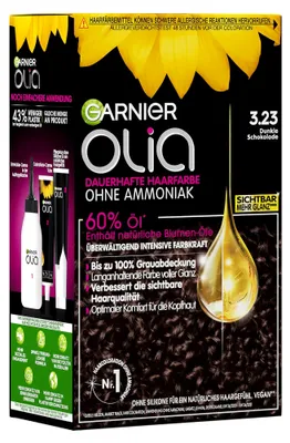 Produktbild von Garnier Olia Öl-Coloration Dunkle Schokolade 60g