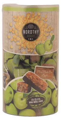 Produktbild von Nordthy Mini Müsli Bar Apfel 23 Stk. 400g