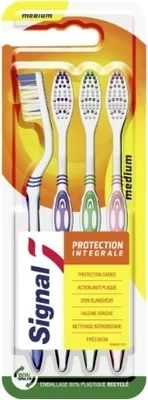 Produktbild von (DE) Signal Integral Protection Szczoteczka do zębów średnia, 4 sztuki (PRODUKT Z NIEMIEC)