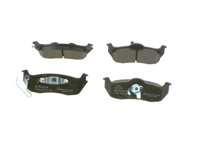 Image de Jeu de garnitures de frein, frein à disque BOSCH 0 986 494 142