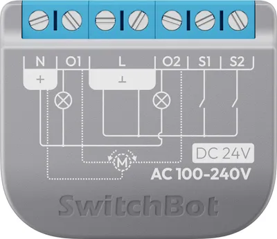 Obrázek produktu pro SWITCHBOT Reléový spínač do omítky, model 2 PM