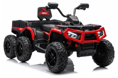 Image de Voiture électrique, quad, 6 roues avec remorque JC606 24 V