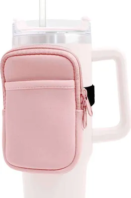 Produktbild von Wasserflaschentasche für Stanley Cup 40oz 30oz, Laufwasserflaschentasche für Karten, Schlüssel, Telefon, Fitnesszubehör für Männer und Frauen