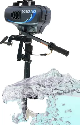 Immagine prodotto di Motore fuoribordo, potenza 3,5 CV, sistema di raffreddamento ad acqua parziale, 3,5 CV