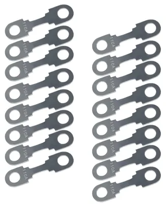 Flachsicherungen 16 Stk., 110 A, 32 V, für Auto & Wohnmobil