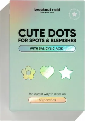 Image de Cute Dots Pansements pour le traitement topique de l'acné 48 pièces
