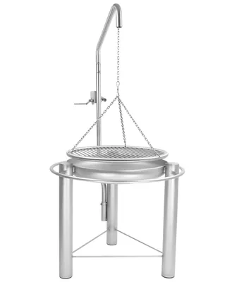 Produktbild von Libatherm hoher Edelstahl-Schwenkgrill 60 cm Grillgalgen und Feuerschale