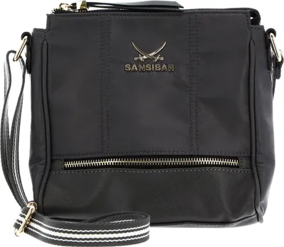 Produktbild von Sansibar Umhängetasche Schultertasche Zip Bag Anthracite grau