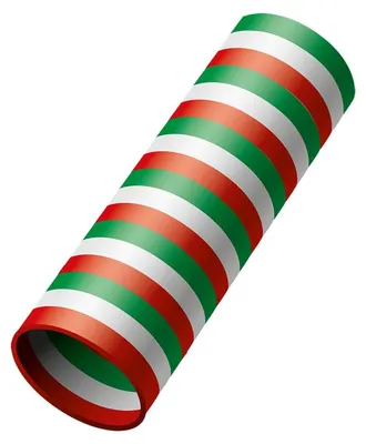 Produktbild von Luftschlangen 18 x 4 m Grün-Weiß-Rot