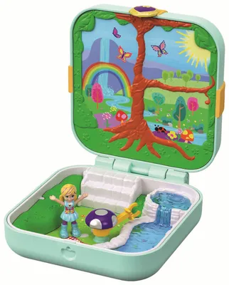 Zdjęcie produktu dla Polly Pocket Ukryte skarby Las motyli