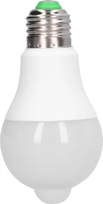 Obrázok produktu pre LED žiarovka E27 s PIR snímačom pohybu pre chodbu, spálňu, schodisko, predsieň, 85–265 V