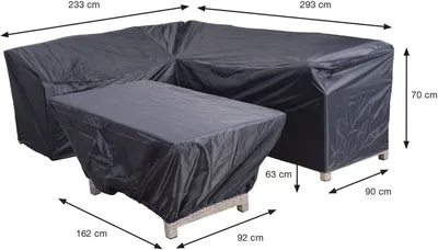 Produktbild von Garden Impressions Coverit Lounge/Dinner Hülle - 233/293x90xH70 & 162x92xH63