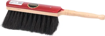 Produktbild von BawiTec Hochwertiger Handfeger Handbesen 29 cm Echt Rosshaar lackiert 2tlg. weich Naturhaar