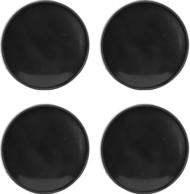 Obrázek produktu pro 4ks středové krytky kol Módní vzhled Univerzální středový kryt náboje pro většinu vozidel 59 mm vnější průměr 51 mm vnitřní průměr černá