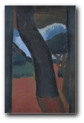 Immagine prodotto di Stampa artistica intitolata "Tronchi d'albero a Martigues" di André Derain – 40x60 cm – non incorniciata