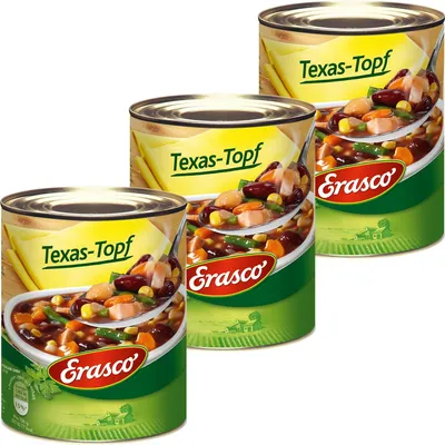 Obrázek produktu pro Erasco Texas pot jemné pikantní koření z nejlepších surovin 800g 3-pack