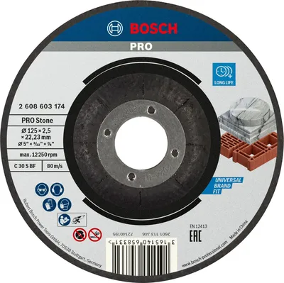 Produktbild von PRO Stone Trennscheibe, 125 x 2,5 x 22,23 mm