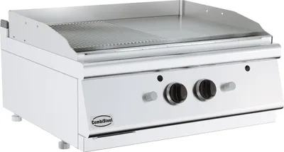 Zdjęcie produktu dla Płyta grillowa gazowa Base 700 chromowana/grillowana