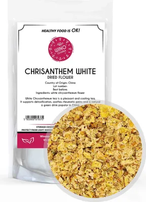 Produktbild von Biela chryzantéma Kvetina - 50g Jedlé kvety