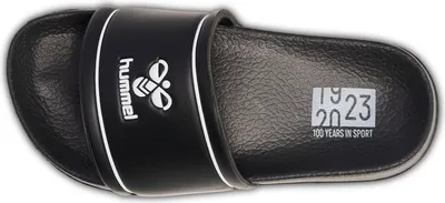 Produktbild von hummel Kinder Badeschlappen Pool Slide Jr, Farbe:Black, Größe:33