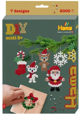 Produktbild von Hama Beads 3455H, Bastelset für Kinder, 5 Jahr(e), Mehrfarbig, 2001 Stück(e)