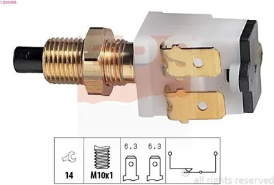 Produktbild von EPS Bremslichtschalter 1.810.008 für RENAULT 4 (112) mechanisch
