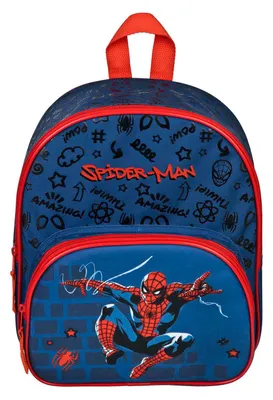 Obrázek produktu pro Spiderman Rugtas 30x25x10 cm Blauw/Rood