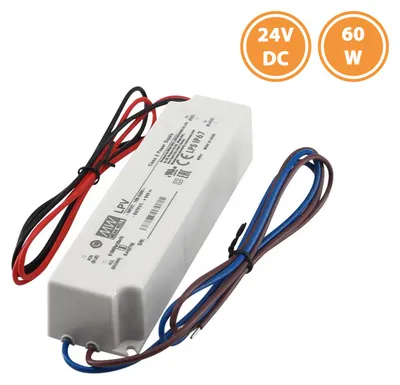 Produktbild von Kompakt-Netzteil 60 Watt 24V-Stromversorgung mit Schutzfunktionen