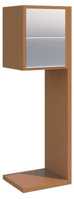 Produktbild von Briefkastenanlage Hermes for Two in Rost mit Edelstahlklappe