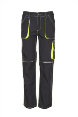 Produktbild von Planam  Basalt Neon Bundhose anthrazit/gelb Gr. 62, 6220062
