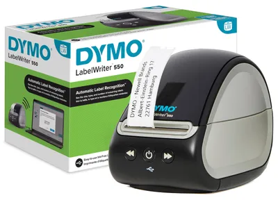 Obrázek produktu pro Tiskárna štítků DYMO LabelWriter 550 Etiketovací zařízení Přímý termální tisk Efficient465 Generování tisku