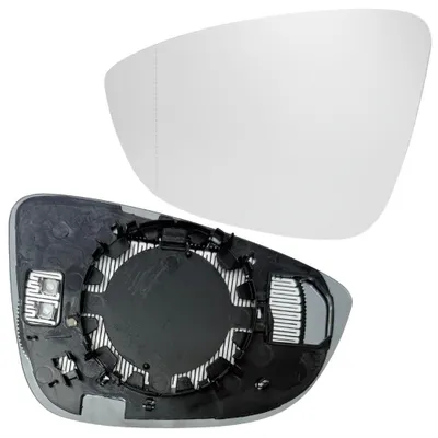 Produktbild von BILMAX Spiegelglas Ersatz für Volkswagen Passat 2010–2014, Jetta 2010–2017, Scirocco 2008–2017, EOS 2008–2015 Beheizbar, Links