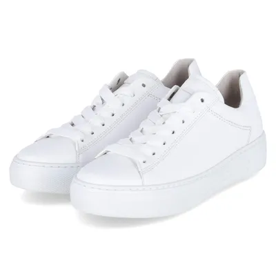 Produktbild von Gabor Damen Low Sneaker Weiß Glattleder  Größe: 51/2