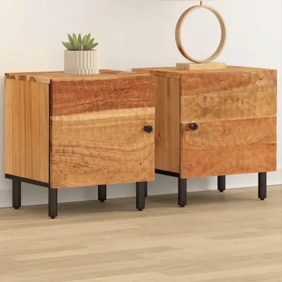 Obrázek produktu pro vidaXL Noční stolky 2 ks 40x33x46 cm z masivního dřeva akácie