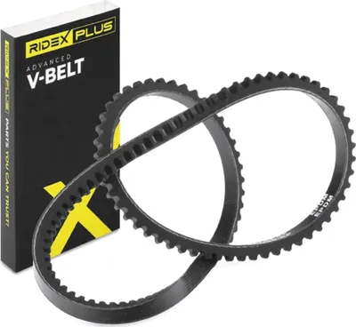 Produktbild von RIDEX PLUS 10C0105P Keilriemen 740mm für VW GOLF II (19E, 1G1) GOLF I Cabriolet (155) PASSAT Variant (3A5, 35I) CORRADO (53I) für AUDI 80